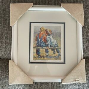 Lucelle Raad “Guess What “ Pencil Signed Print